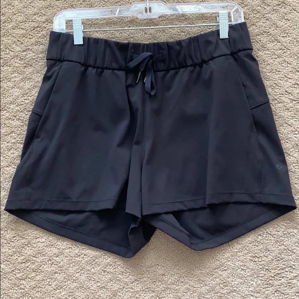 Black Lululemon Align Shorts